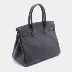Hermes Black Togo Birkin 30 