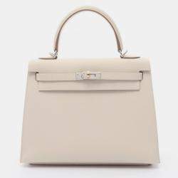 Hermes Craie Leather Kelly 25 