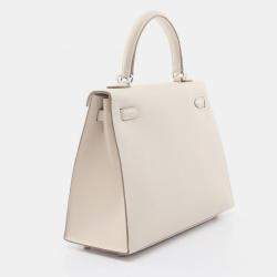 Hermes Craie Leather Kelly 25 