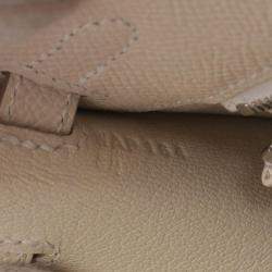 Hermes Craie Leather Kelly 25 