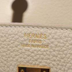 Hermes Craie Togo Leather Birkin 25 