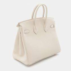 Hermes Craie Togo Leather Birkin 25 