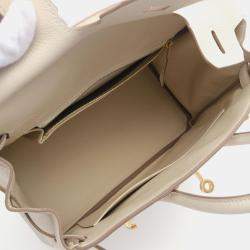 Hermes Craie Togo Leather Birkin 25 