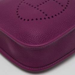 Hermès Anemone/Blue Marine Taurillon Maurice Leather Evelyne Amazon TPM Bag