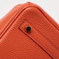 Hermès Capucine Togo Leather Gold Finish Birkin 30 Bag