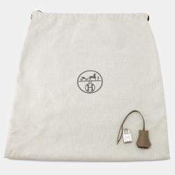 Hermes Birkin 25 Etoupe/Gris Pale/Ecorce Epsom Leather Top Handle Bag