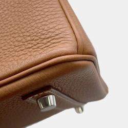 Hermès Gold Togo Leather Birkin 30