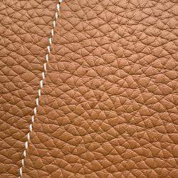 Hermes Gold Taurillon Clemence Size 25 Halzan Bag