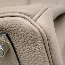 Hermes Gris Tourterelle Togo Leather Birkin 30