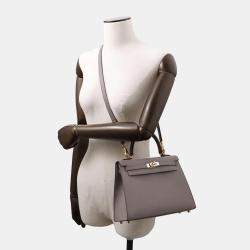 Hermes Etain Epsom Kelly Sellier Size 25