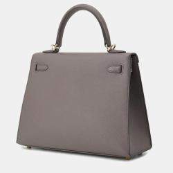 Hermes Etain Epsom Kelly Sellier Size 25
