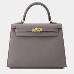 Hermes Etain Epsom Kelly Sellier Size 25