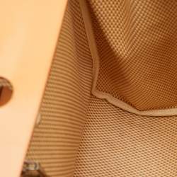 Pre Owned Hermes Ecru/Natural Toile and Vache Hunter 2-in-1 Herbag 39 Bag