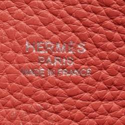 Hermes Rouge Pivoine/Rose Jaipur Taurillon Clemence Leather Palladium Hardware So Kelly 26 Bag