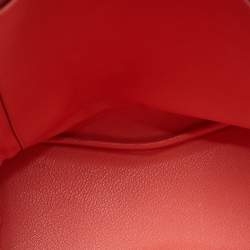 Hermes Rouge Pivoine/Rose Jaipur Taurillon Clemence Leather Palladium Hardware So Kelly 26 Bag