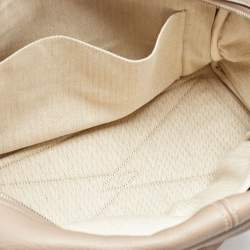 Pre Owned Hermès Etoupe Taurillon Clemence Leather Victoria II Fourre Tout 35 Bag