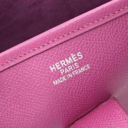 Hermes Evelyne 2 GM Cyclamen H Epsom Shoulder Bag