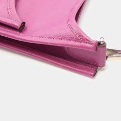 Hermes Evelyne 2 GM Cyclamen H Epsom Shoulder Bag