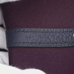 Pre Owned Hermes Garden Party TPM Cassis Negonda Leather Tote Bag