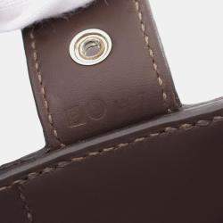 Hermes Sac a Depeches 38 Chocolat Leather Briefcase
