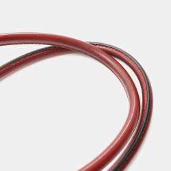 Hermes Plume 28 Rouge H Box Calf Leather Top Handle Bag
