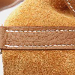 Hermes Picotin Lock 18 Gold Taurillon Clemence Tote Bag