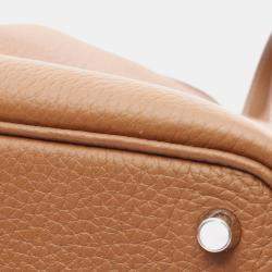 Hermes Picotin Lock 18 Gold Taurillon Clemence Tote Bag