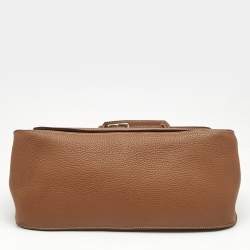 Pre Owned Hermes Gold Taurillon Clemence Leather Palladium Finish Jypsiere 34 Bag