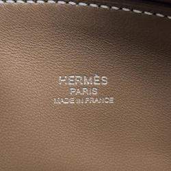 Hermes Mini Bolide 1923 Etoupe Evercolor 