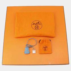Hermes Birkin 35 Blue Jean Togo Leather Top Handle Bag