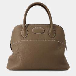 Hermes Bolide 31 Etoupe Taurillon Clemence  