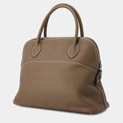 Hermes Bolide 31 Etoupe Taurillon Clemence  
