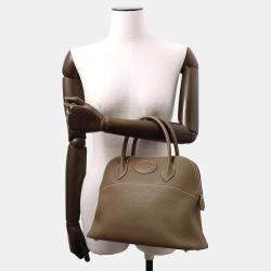 Hermes Bolide 31 Etoupe Taurillon Clemence  
