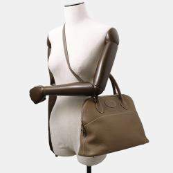 Hermes Bolide 31 Etoupe Taurillon Clemence  