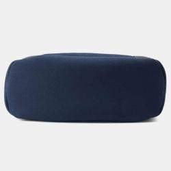 Hermes Sucked Pansage Groom Navy/Feu Toile Chevrons Canvas