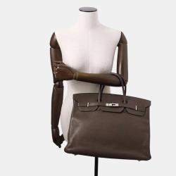 Hermes Birkin 40 Chocolat Togo Leather  