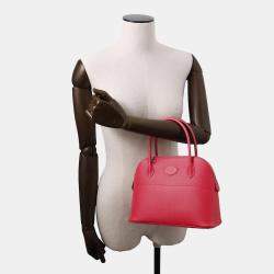 Hermes Bolide 27 Rose Extreme Epsom  