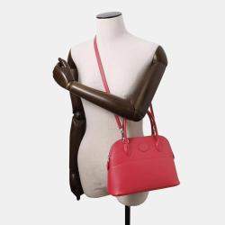 Hermes Bolide 27 Rose Extreme Epsom  