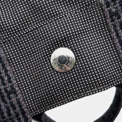 Hermes Her Line PM Gray Canvas Tote Bag