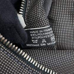 Hermes Her Line MM Gray Canvas Tote Bag