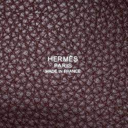 Hermes Picotin 22 Prune Taurillon Clemence Handbag