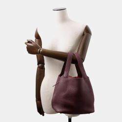 Hermes Picotin 22 Prune Taurillon Clemence Handbag