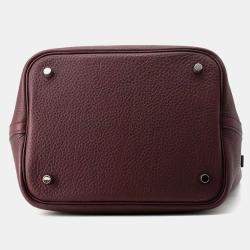 Hermes Picotin 22 Prune Taurillon Clemence Handbag