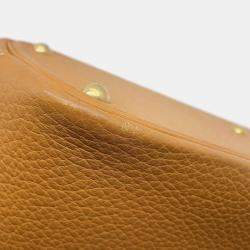 Hermes Bolide 35 Natural Sable Fjord Leather Bag