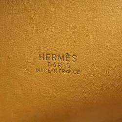 Hermes Bolide 35 Natural Sable Fjord Leather Bag