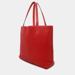 Hermes Double Sense Rouge Casaque/Bougainvillier Taurillon Clemence Bag
