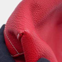 Hermes Double Sense Rouge Casaque/Bougainvillier Taurillon Clemence Bag