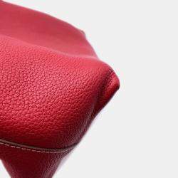 Hermes Double Sense Rouge Casaque/Bougainvillier Taurillon Clemence Bag