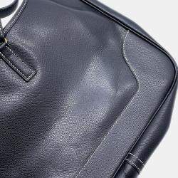 Hermes Trim 31 Black Courchevel Hobo Bag
