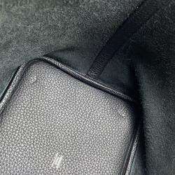 Hermes Picotin Lock Black Taurillon Clemence MM